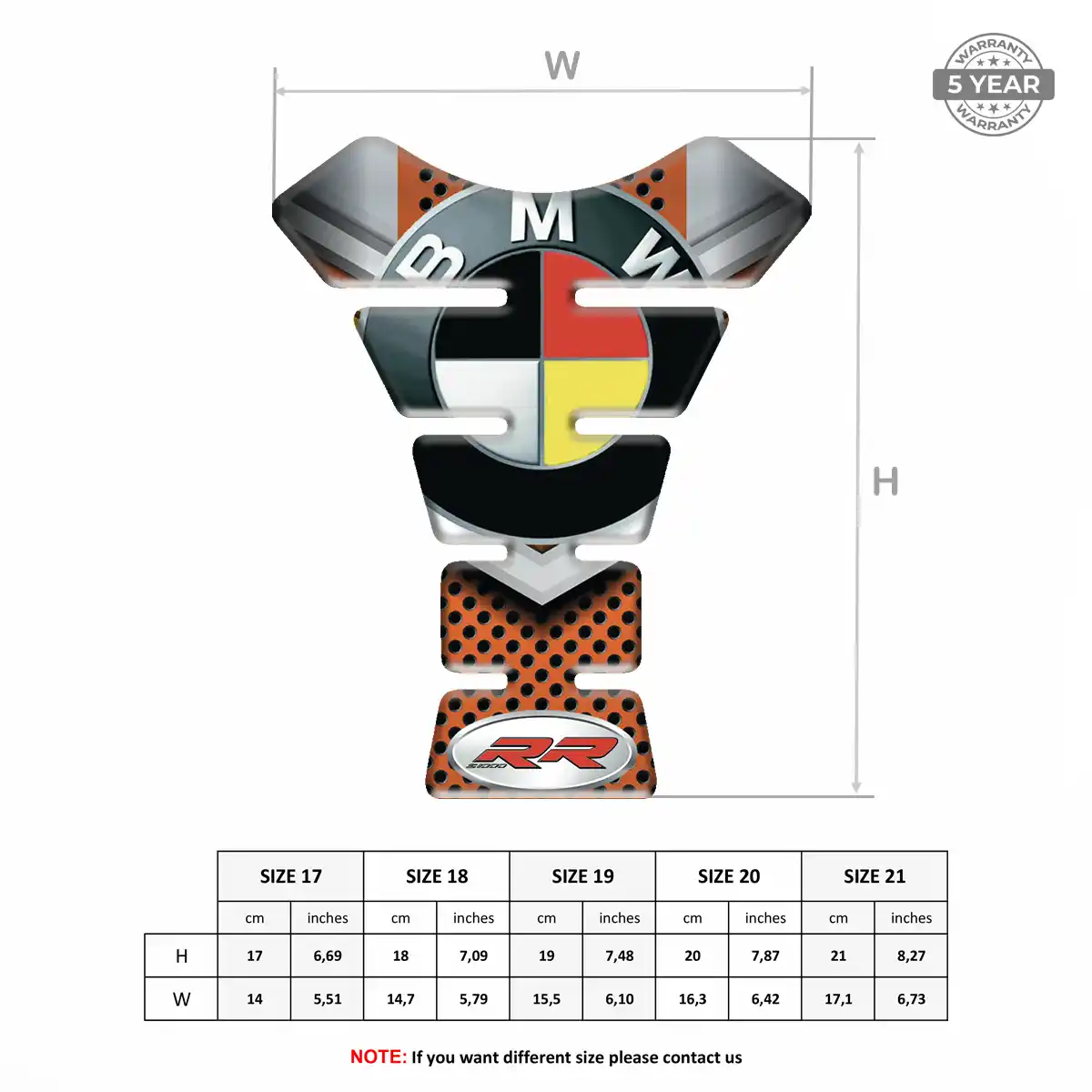 BMW Tank Guard Motorcycle Exclusive Series