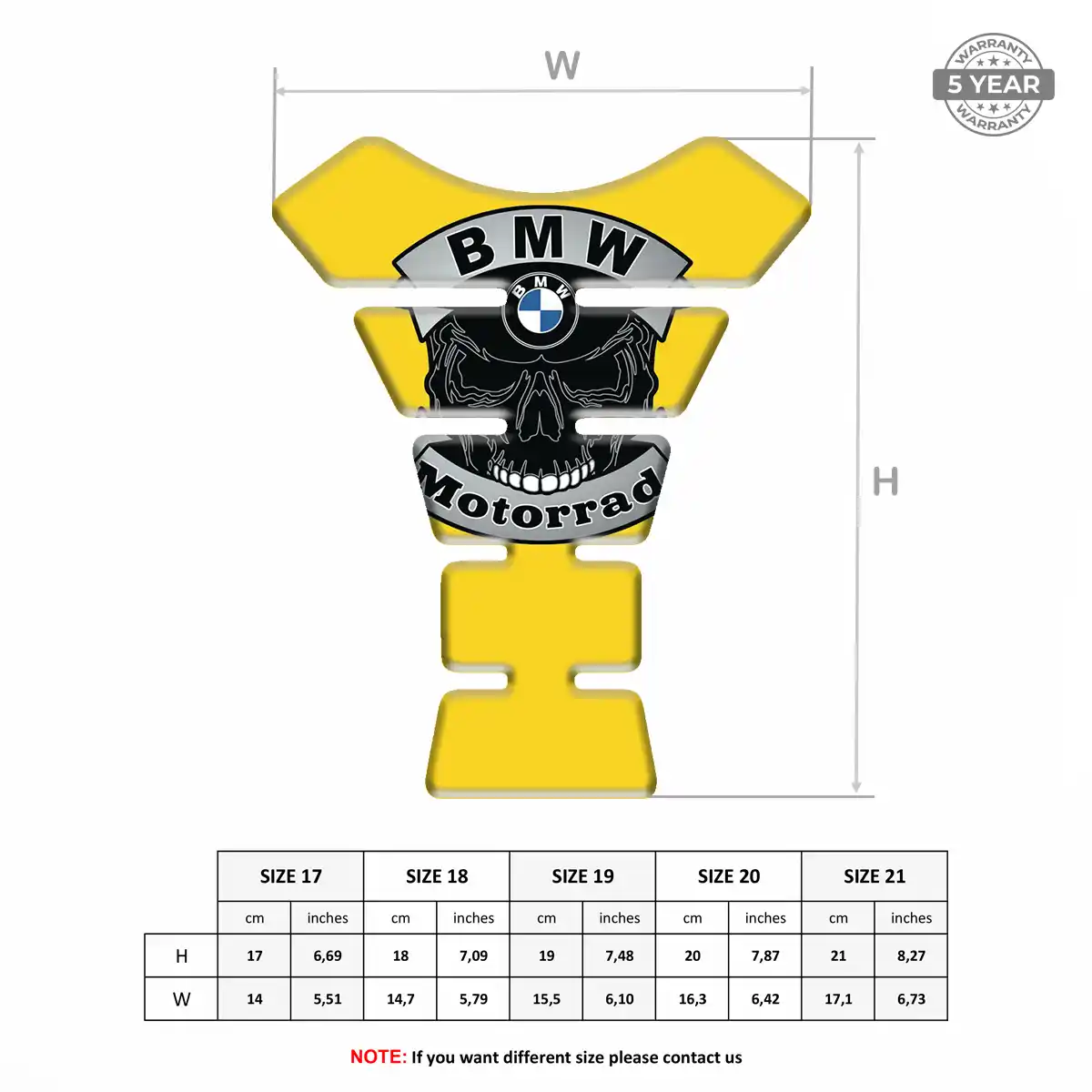 BMW Tank Guard Pad Motorcycle Exclusive Series