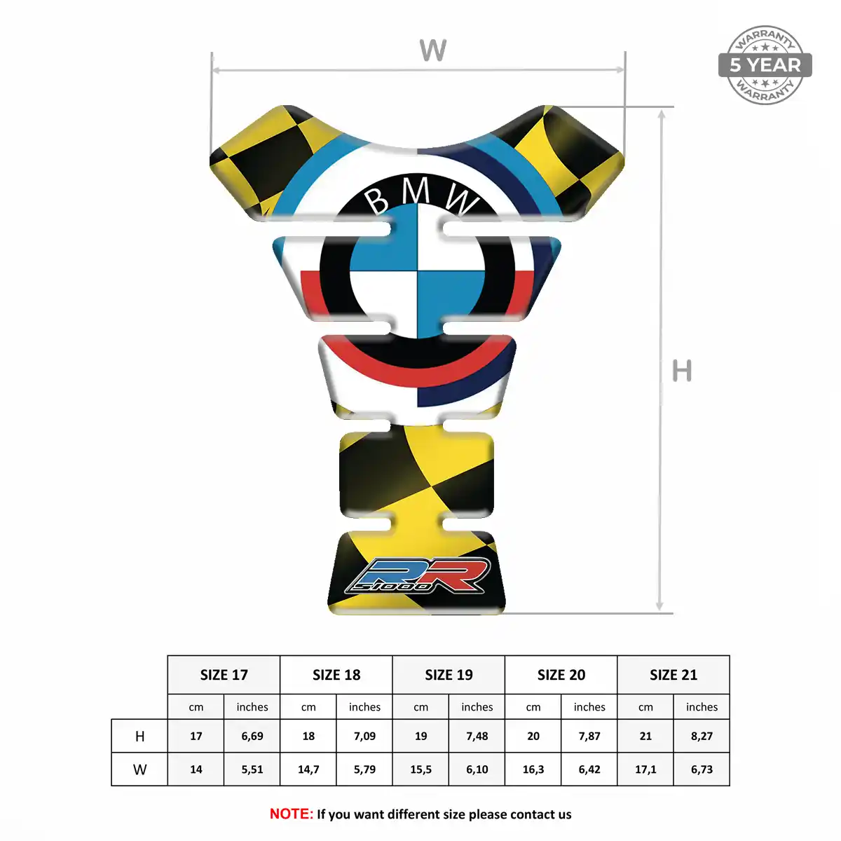BMW Tank Guard Pad Prestige Line