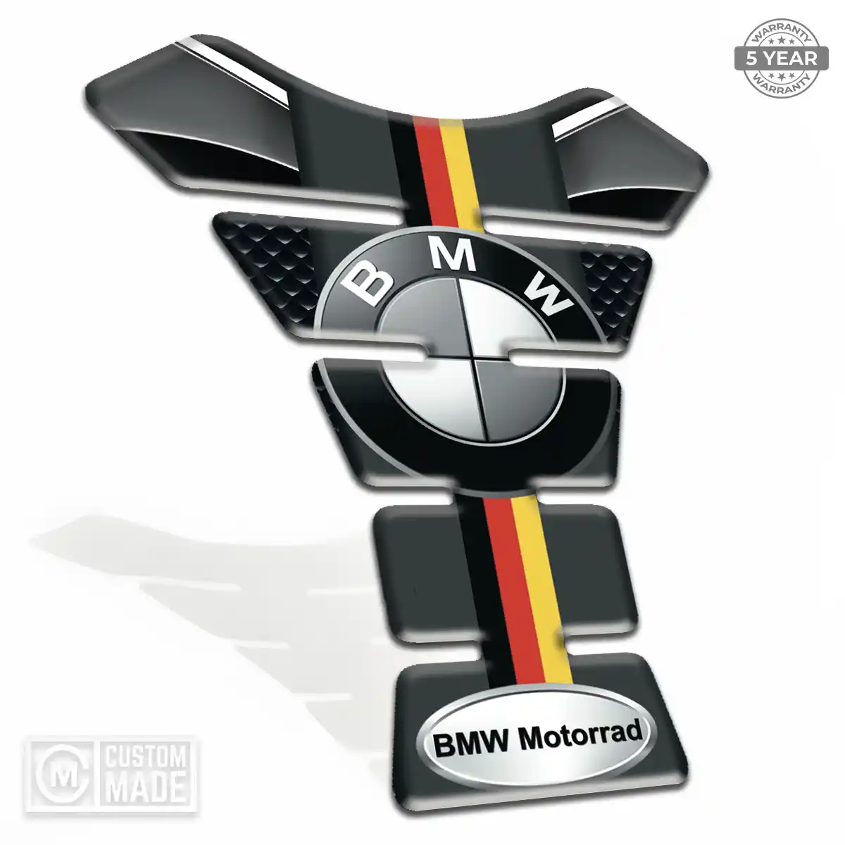 BMW Tank Guard Pads Refined Design