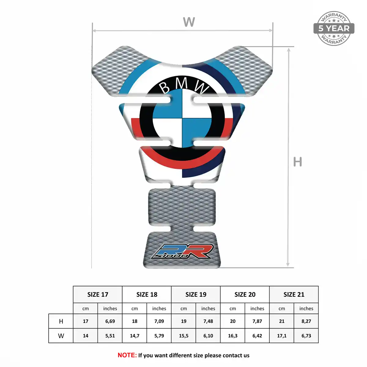 BMW Tank Guard Pads Superior Craft