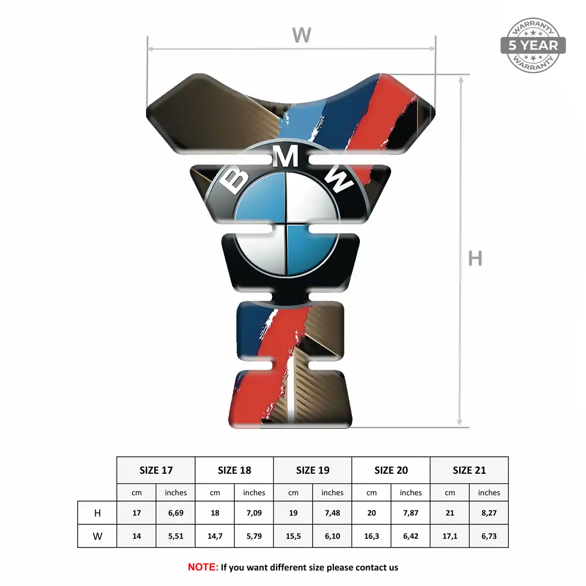 BMW Tank Guard Protector Opulent Line