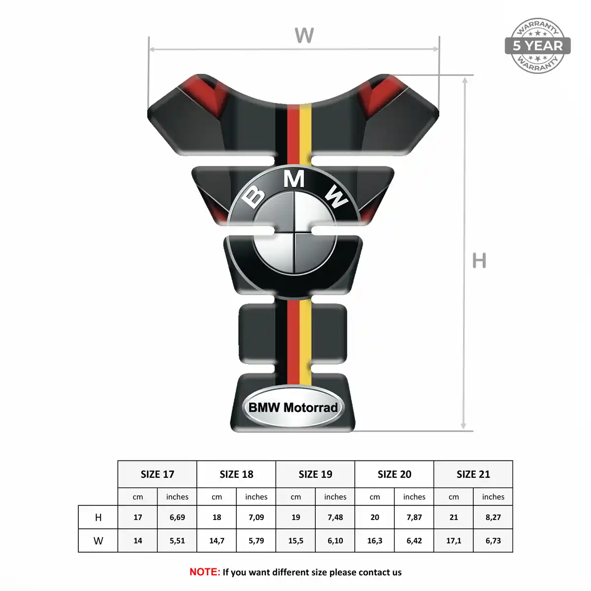 BMW Tank Guard Protector Prestige Line