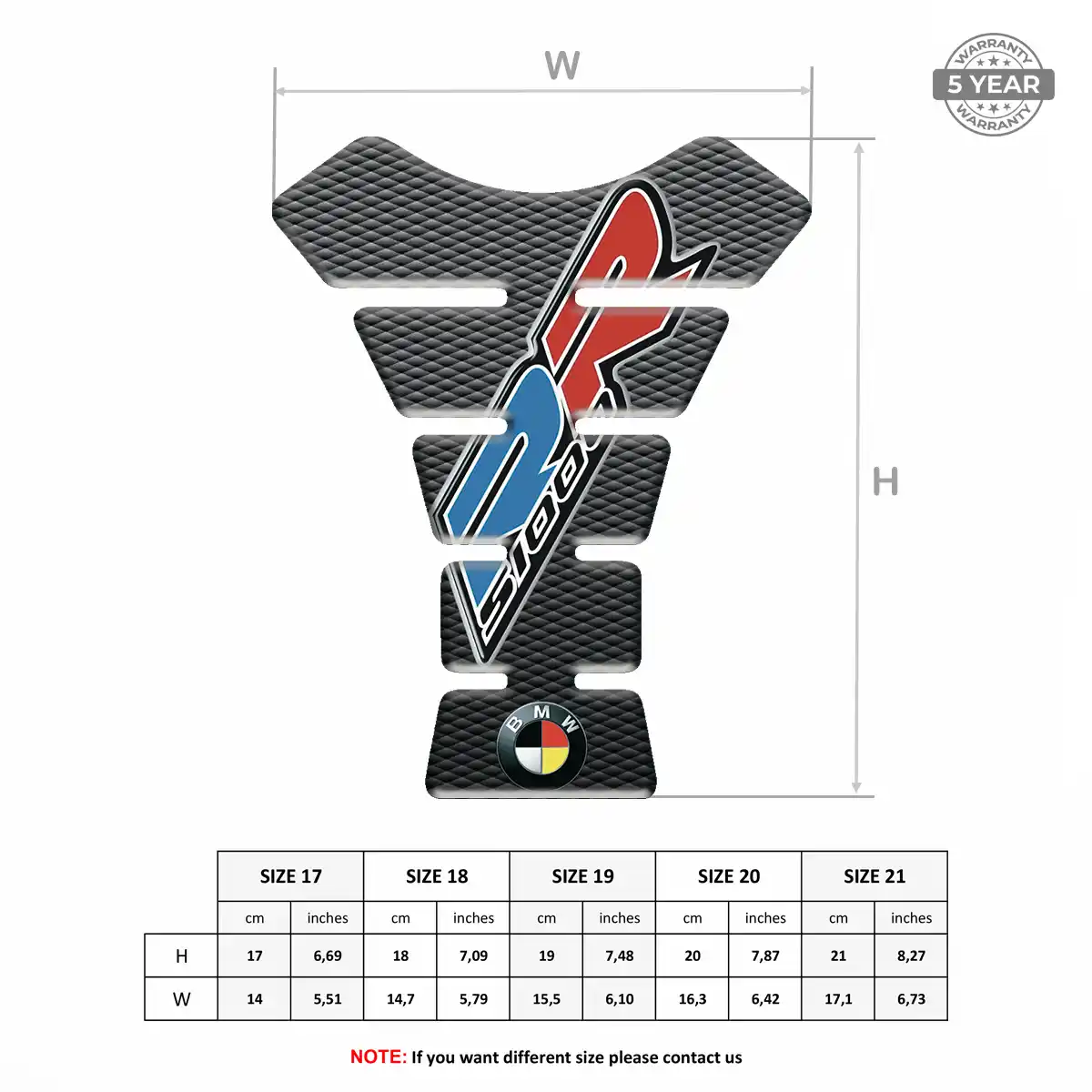 BMW Tank Guard Protector Refined Design
