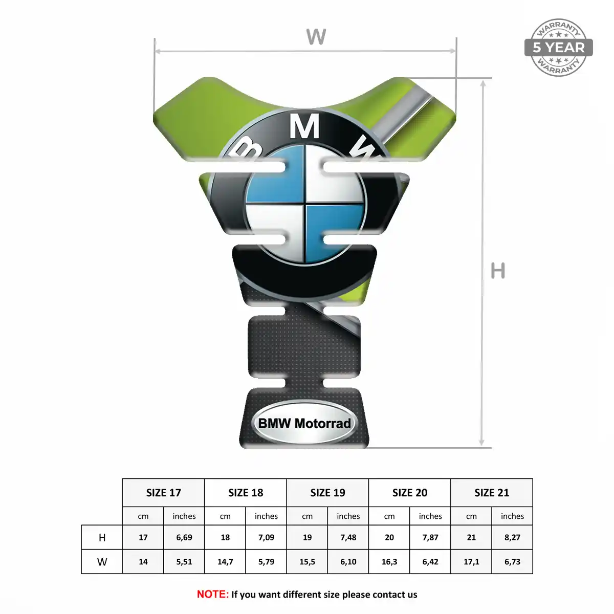 BMW Tank Guard Protector Sleek Style