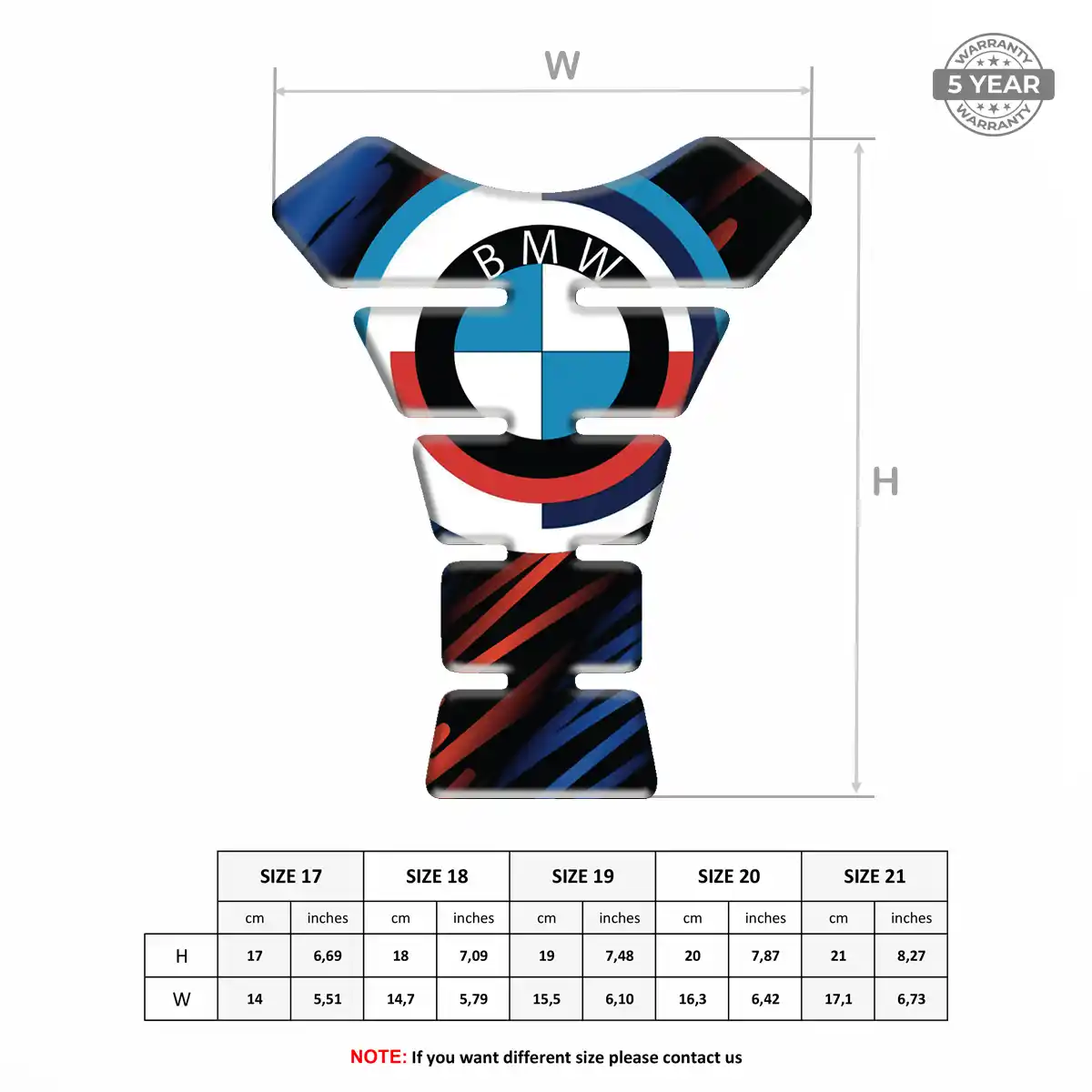 BMW Tank Guard Protector Superior Craft
