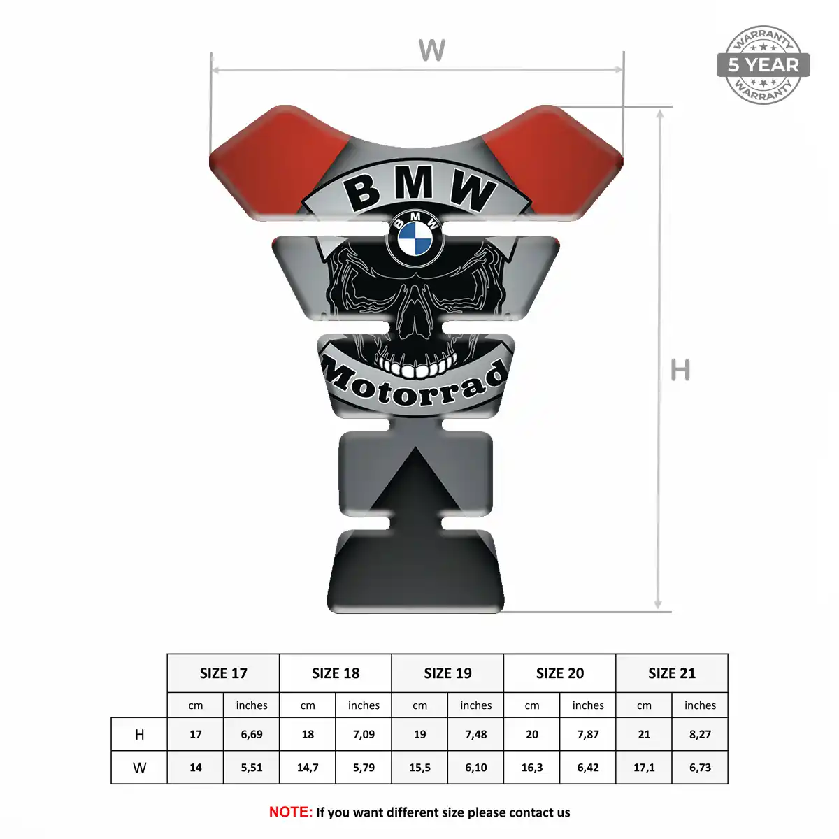 BMW Tank Guards Motorbike Signature Grade