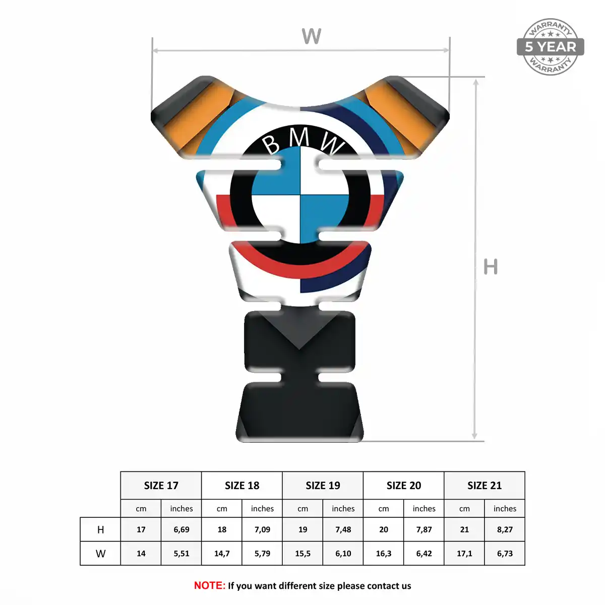 BMW Tank Guards Motorcycle Deluxe Edition