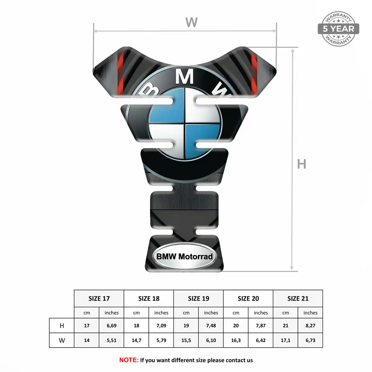 BMW Tank Guards Motorcycle Prestige Line