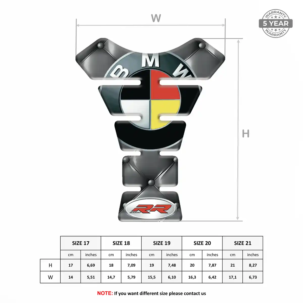 BMW Tank Guards Motorcycle Prime Quality