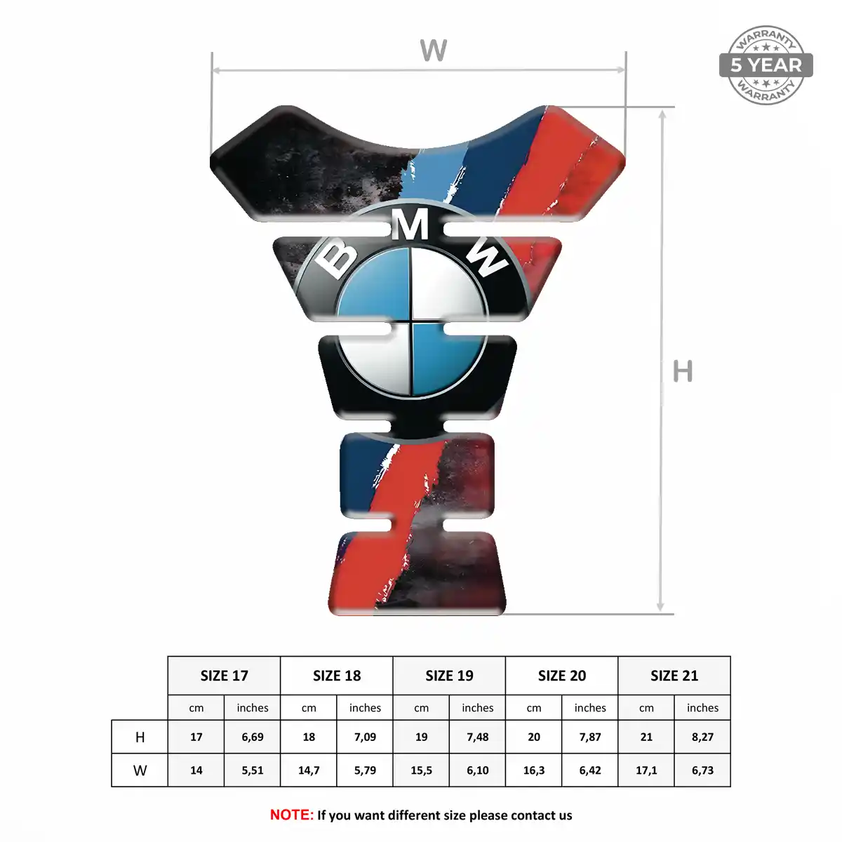 BMW Tank Guards Motorcycle Signature Grade