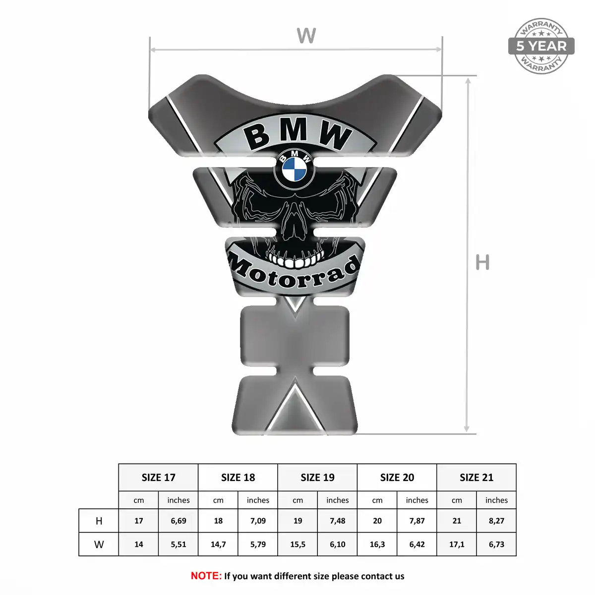 BMW Tank Knee Pad Deluxe Edition