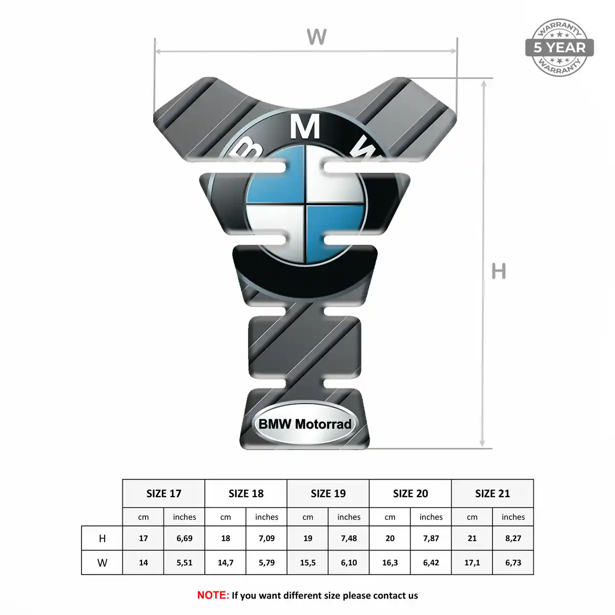 BMW Tank Knee Pad Elite Edition