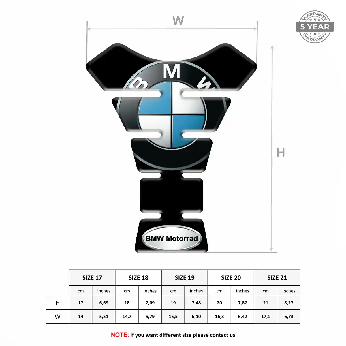 BMW Tank Knee Pad Exclusive Series