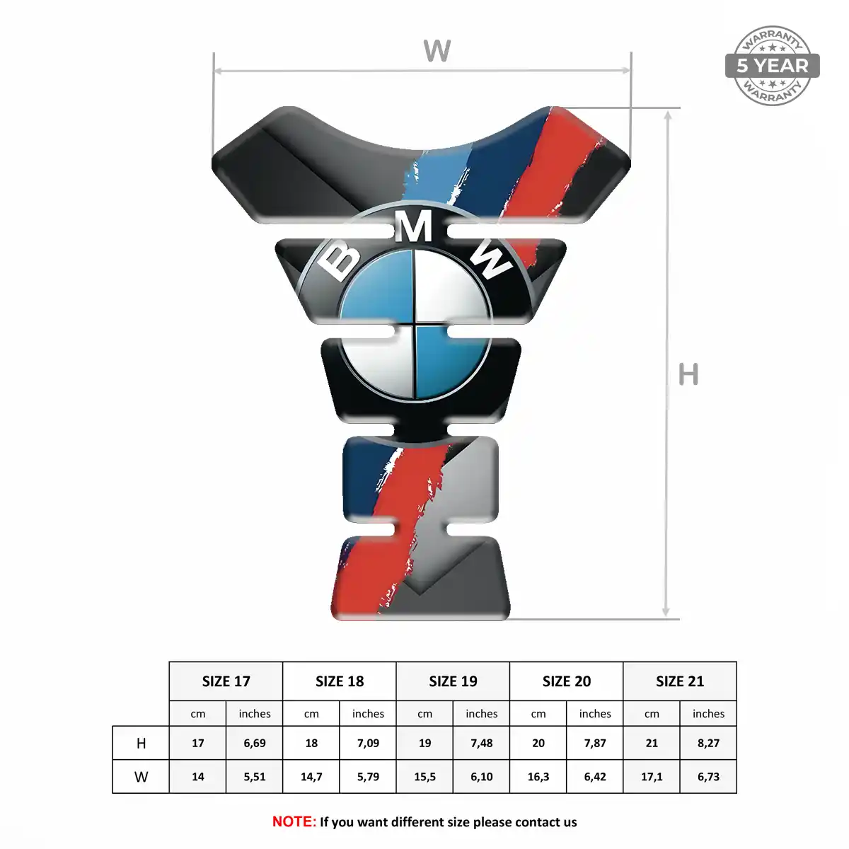 BMW Tank Knee Pad Noble Edition