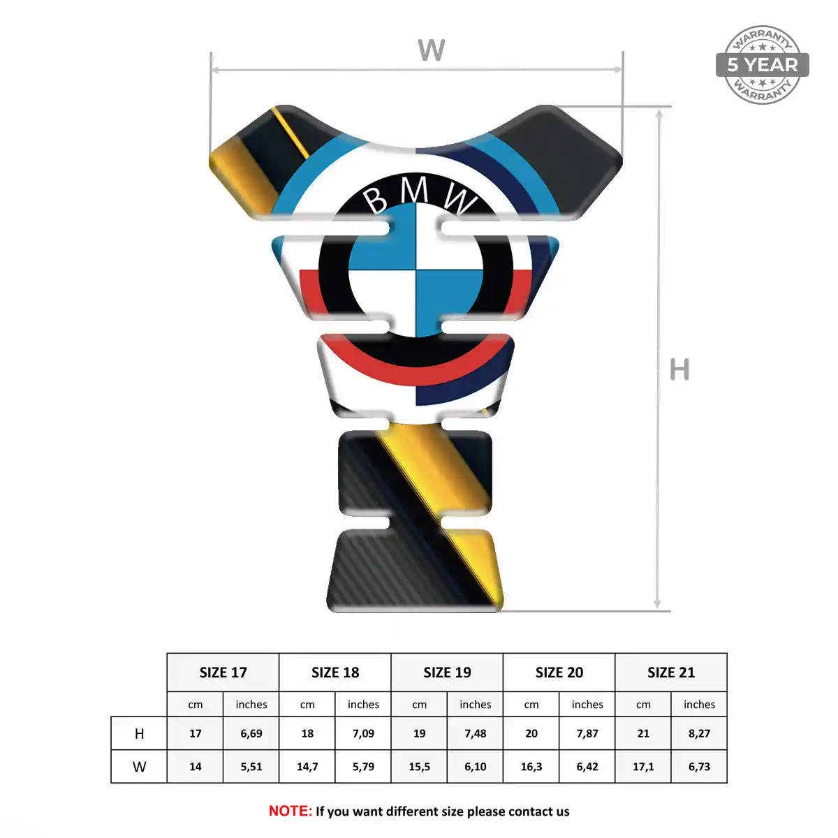 BMW Tank Pad Elite Edition