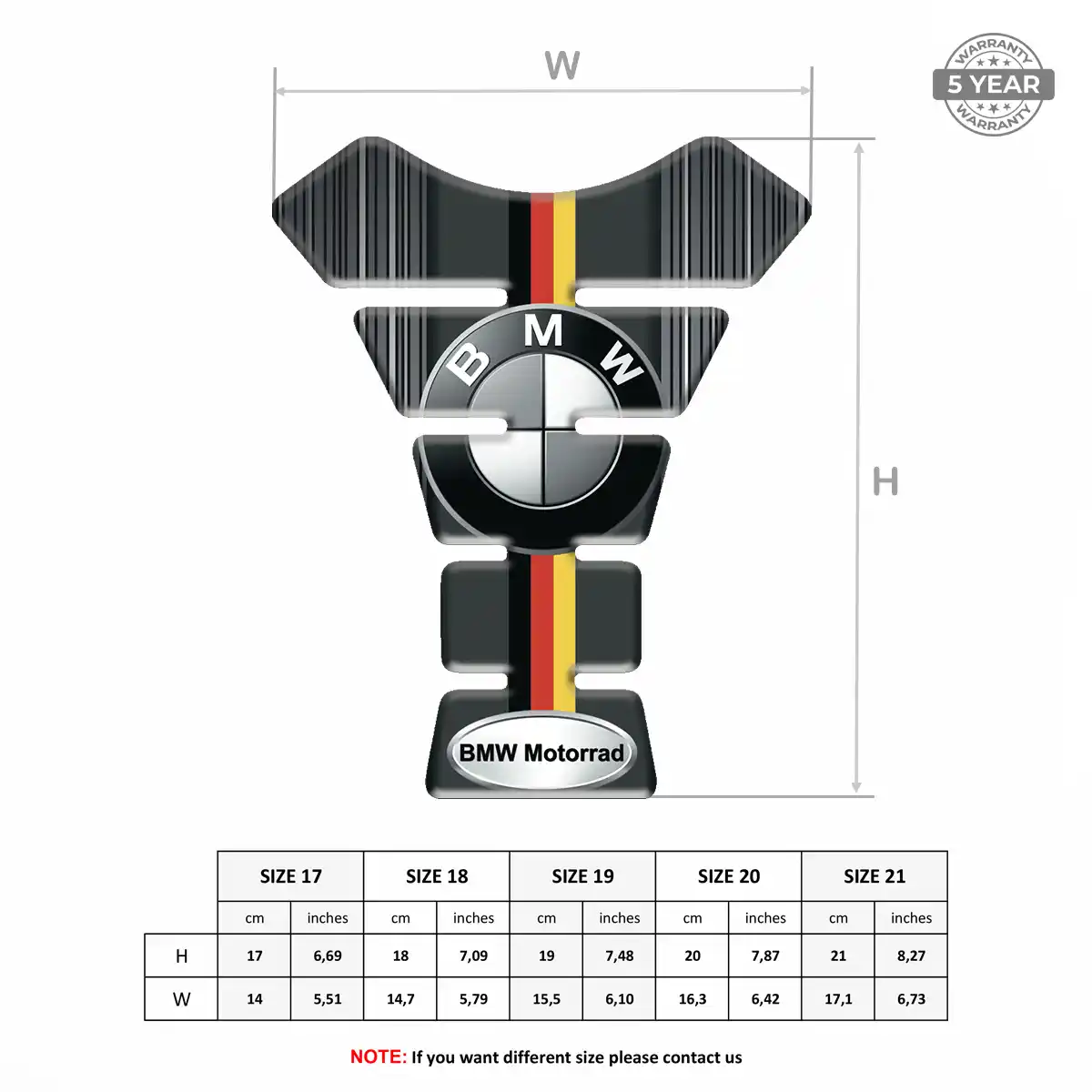 BMW Tank Pad Exclusive Series
