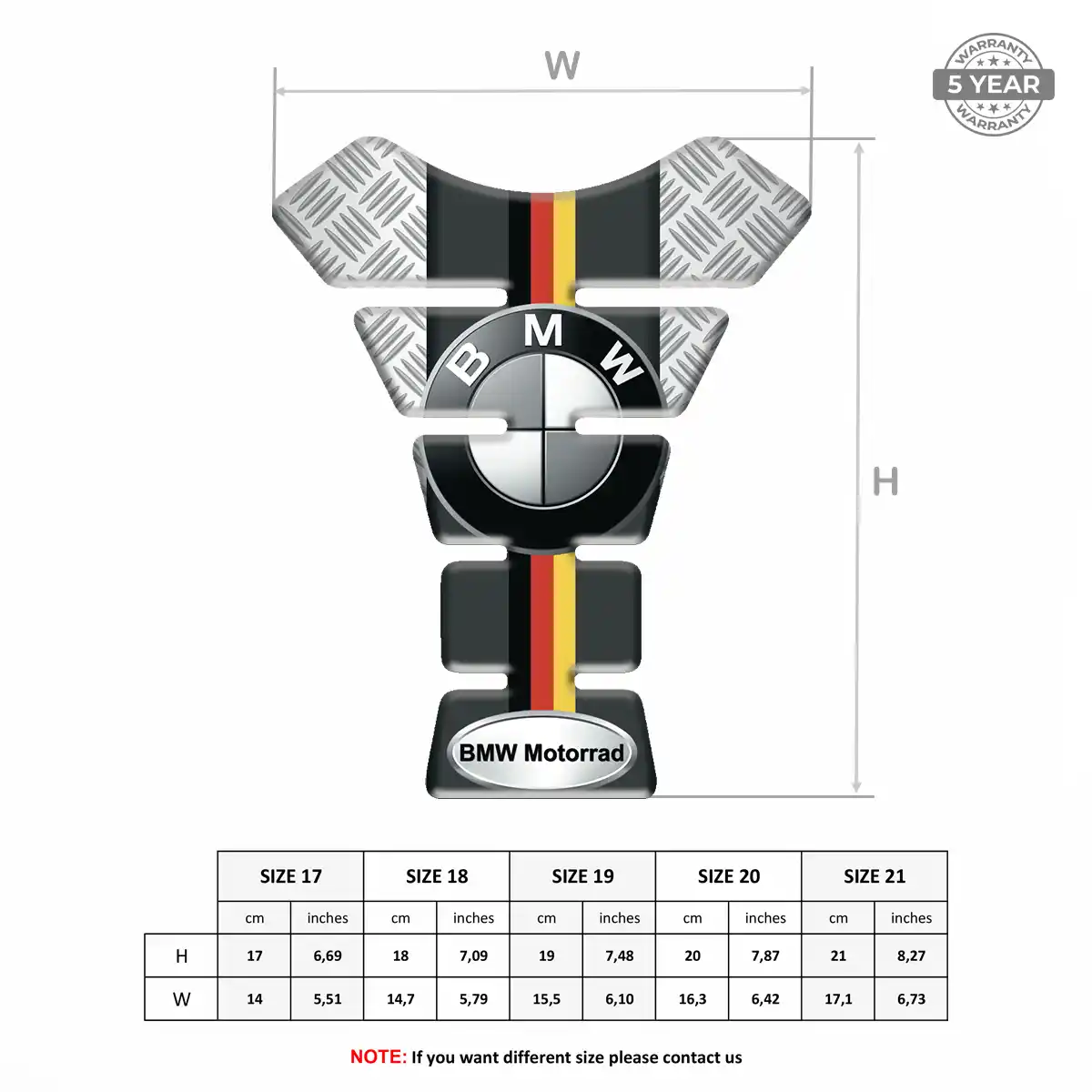 BMW Tank Pad Fuse Exclusive Series