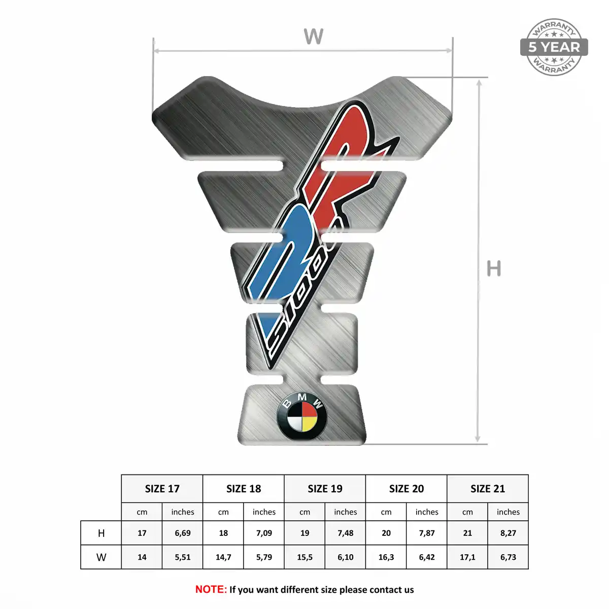 BMW Tank Pad Fuse Motorbike Signature Grade