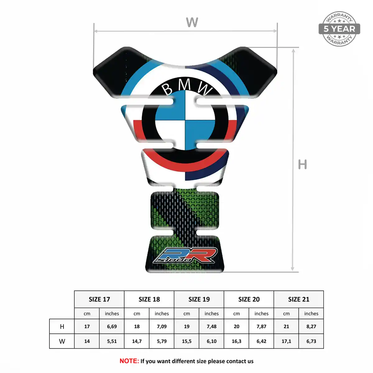 BMW Tank Pad Fuse Refined Design