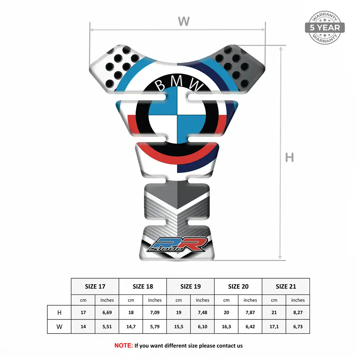BMW Tank Pad Guard Deluxe Edition