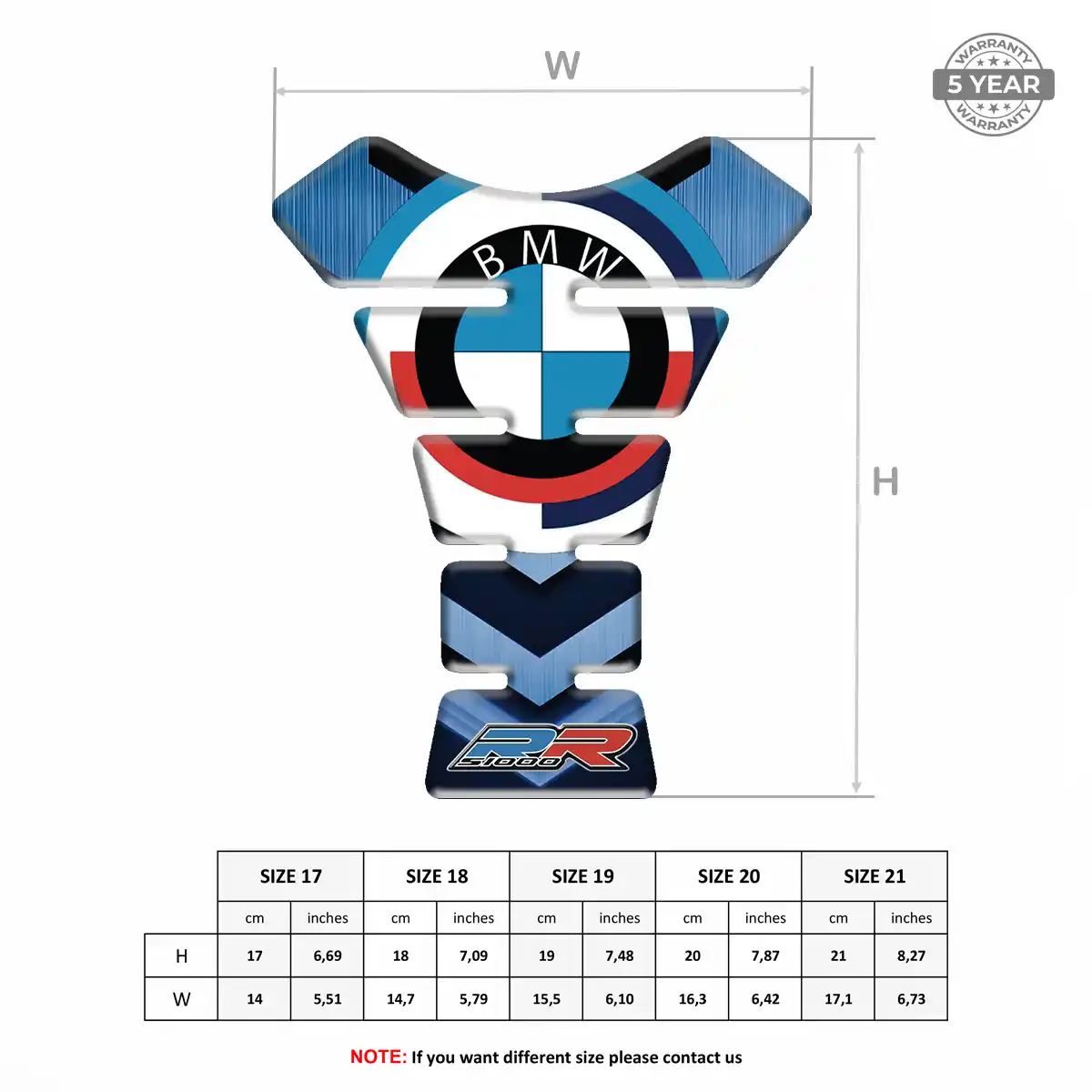BMW Tank Pad Guard Elite Edition