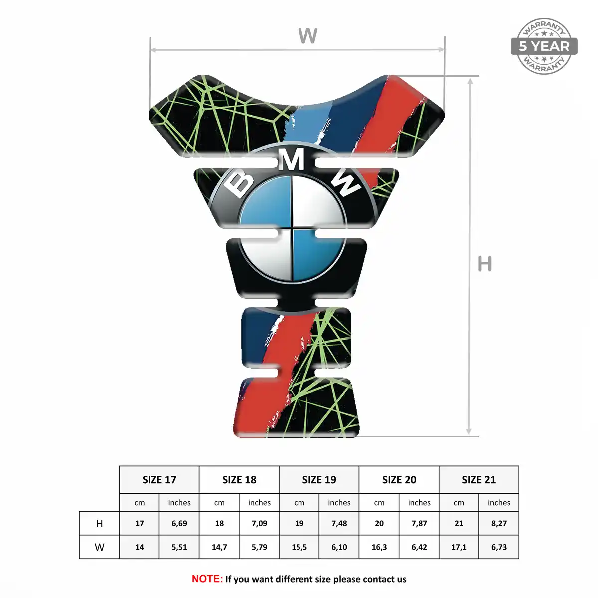 BMW Tank Pad Guard Signature Grade