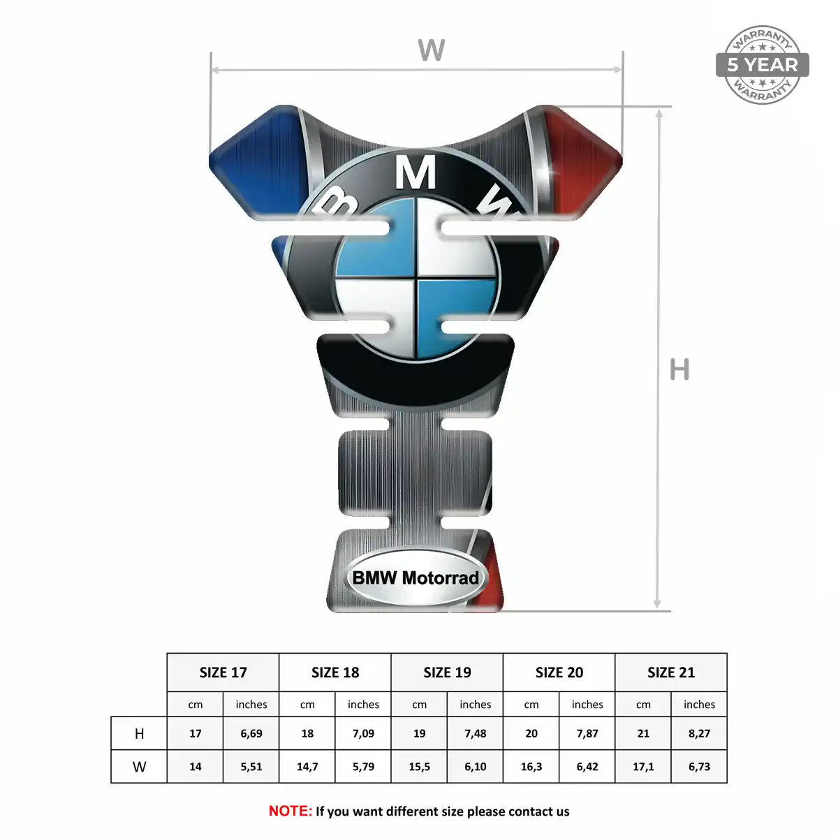 BMW Tank Pad Noble Edition