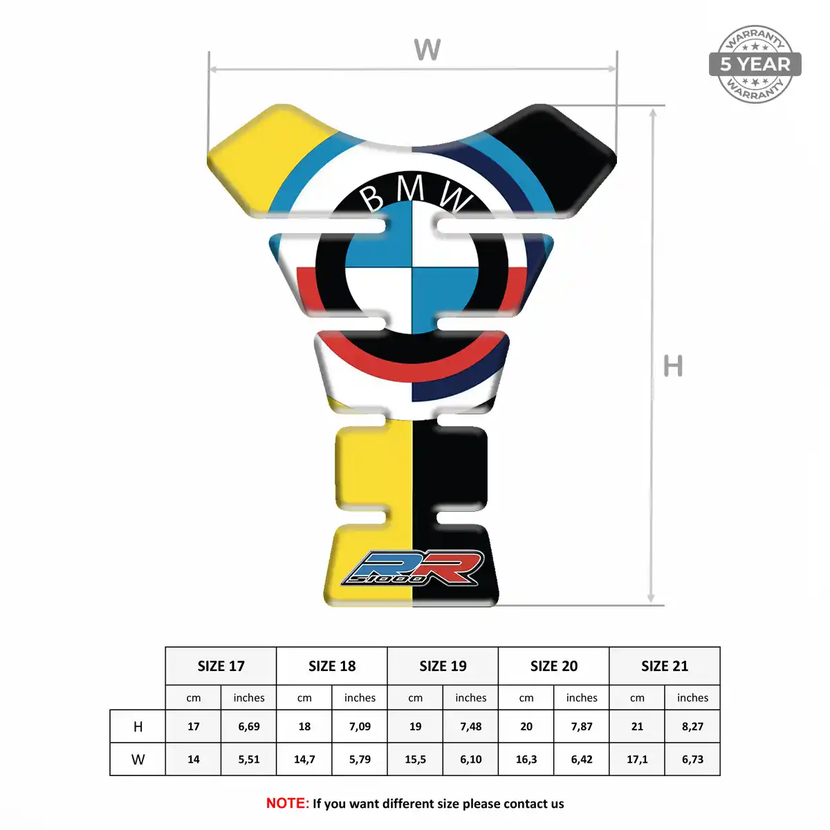 BMW Tank Pad Opulent Line