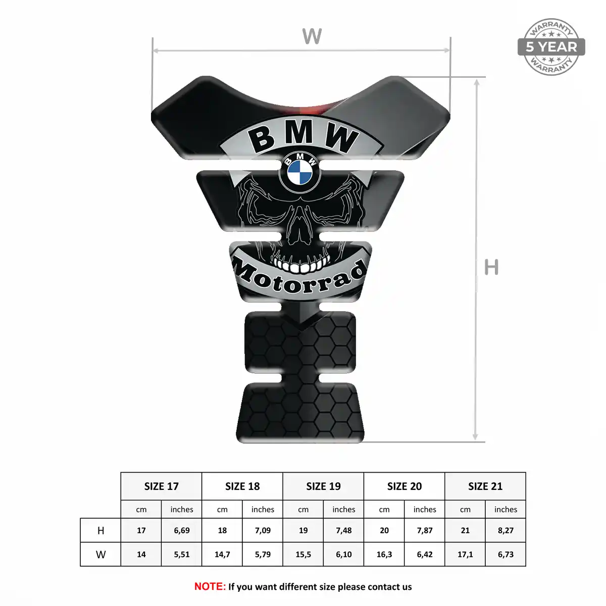 BMW Tank Pad Prestige Line