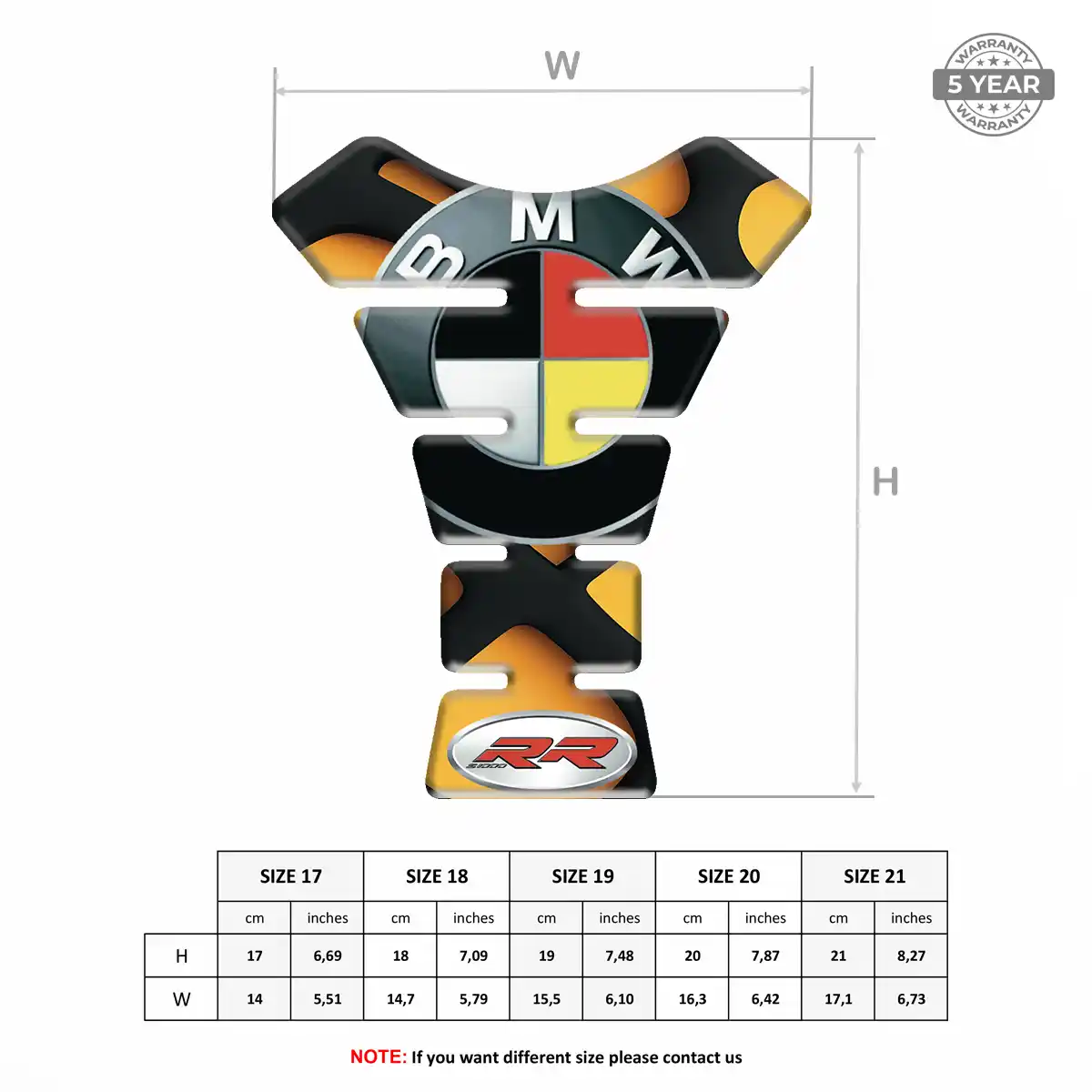 BMW Tank Pad Protector Exclusive Series