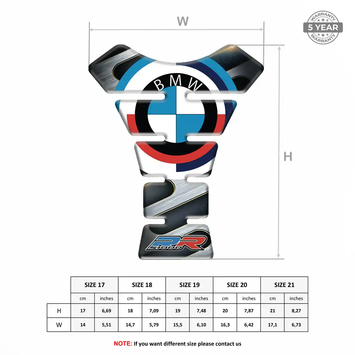 BMW Tank Pad Protector Prestige Line