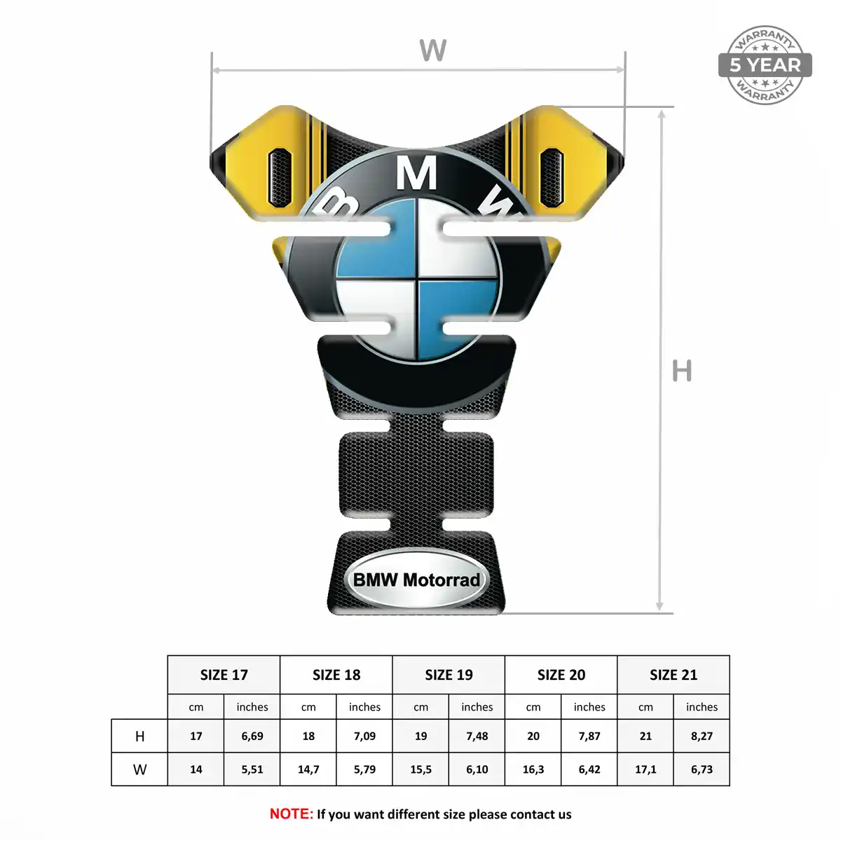 BMW Tank Pad Signature Grade