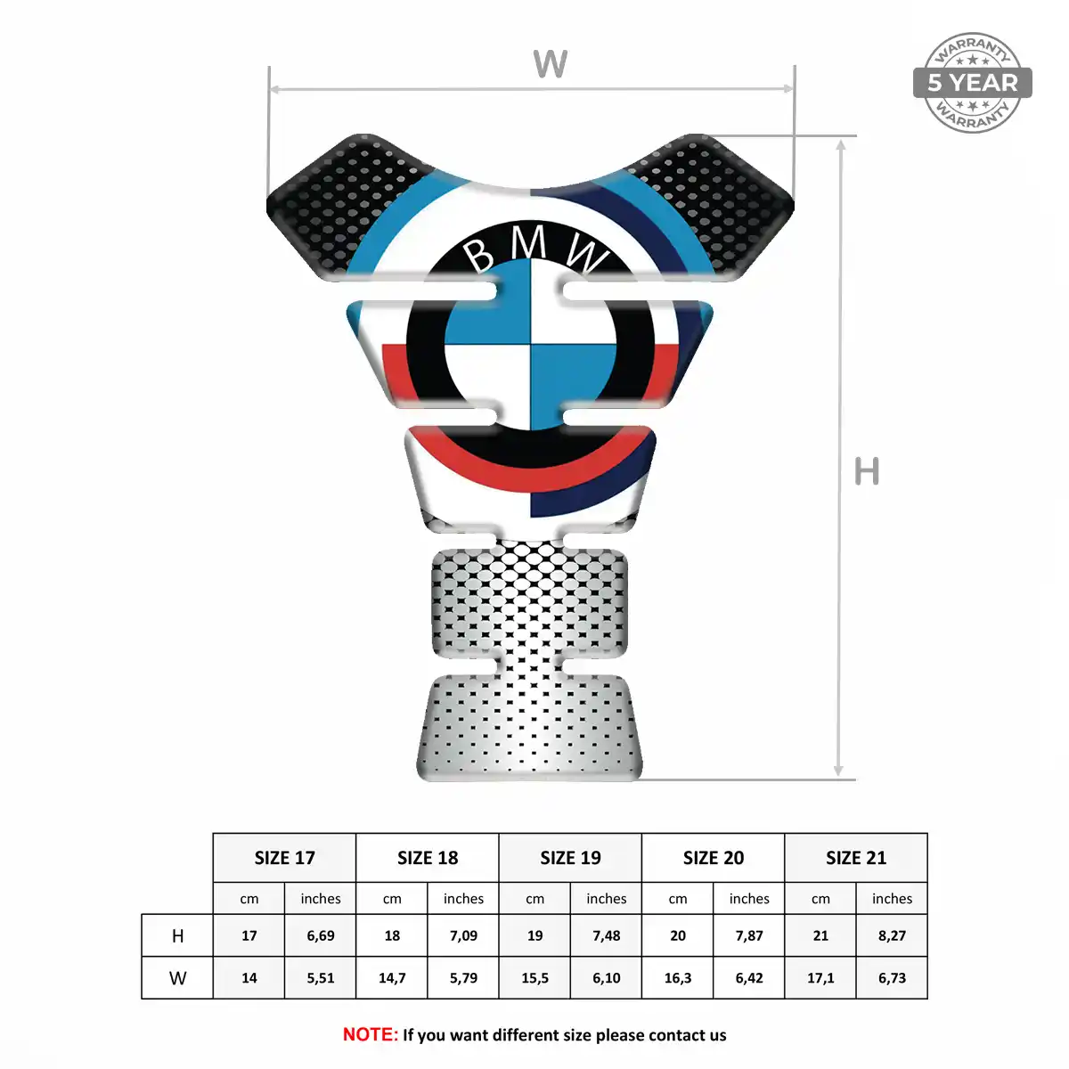 BMW Tank Pads Elite Edition