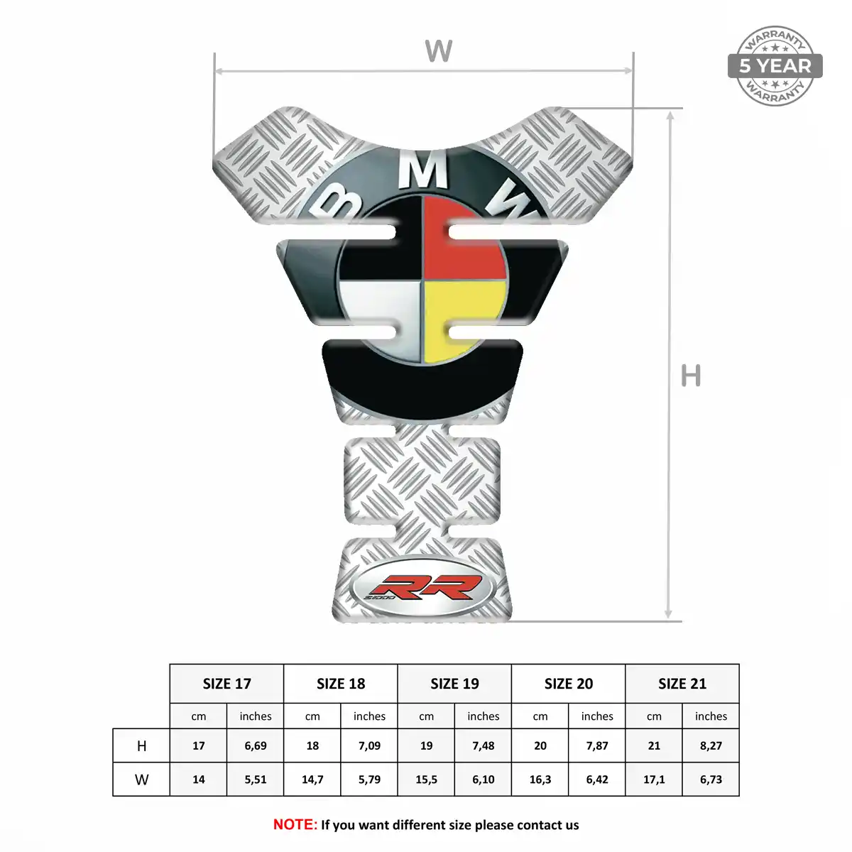 BMW Tank Pads Fuse Prime Quality
