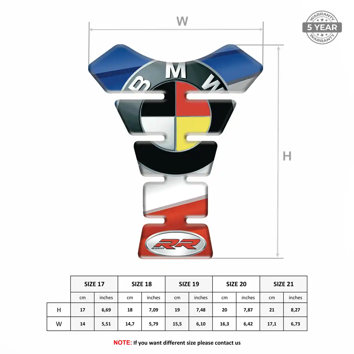 BMW Tank Pads Fuse Refined Design