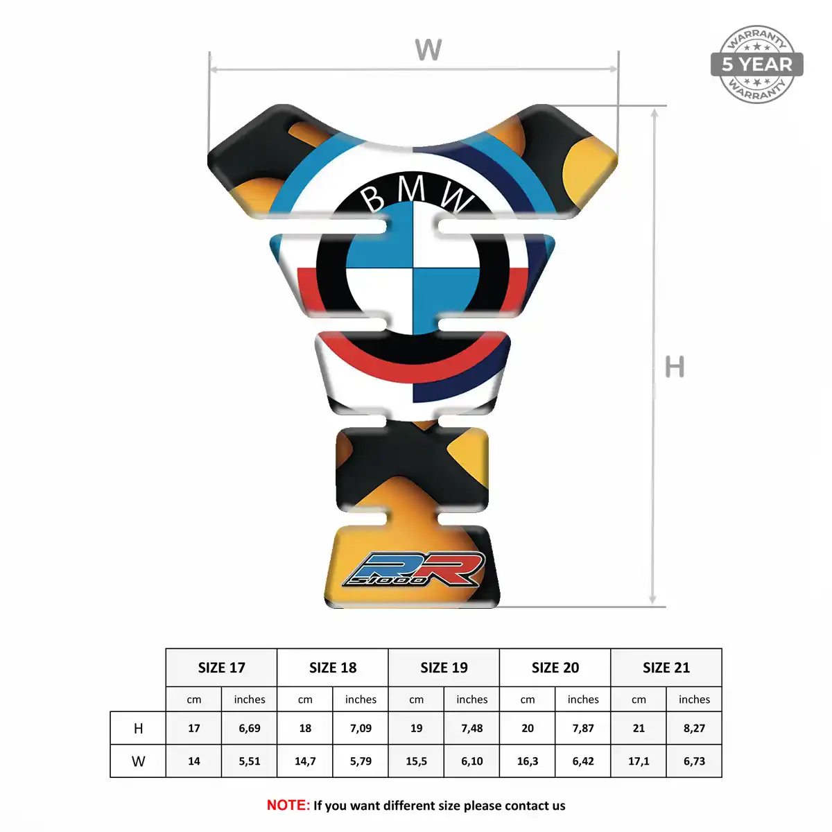 BMW Tank Pads Guards Motorbike Elite Edition