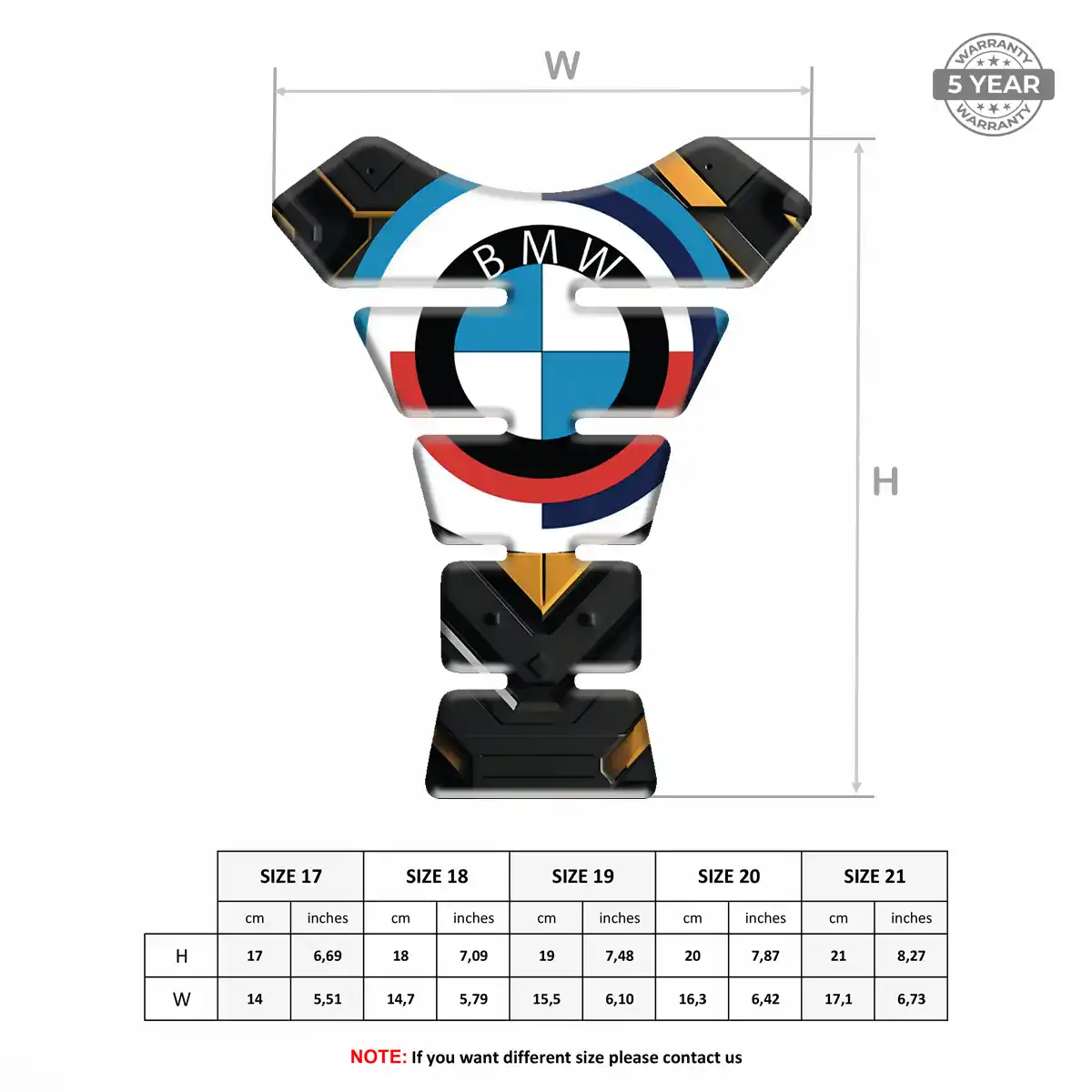 BMW Tank Pads Guards Signature Grade