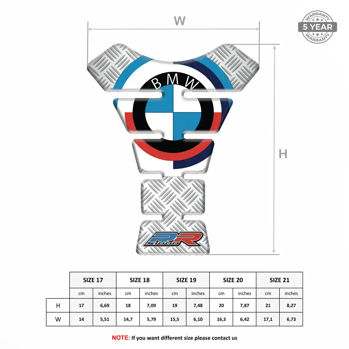 BMW Tank Pads Noble Edition