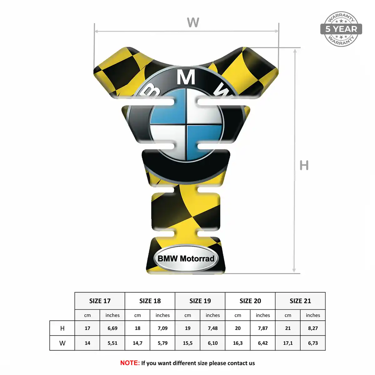 BMW Tank Pads Protector Elite Edition