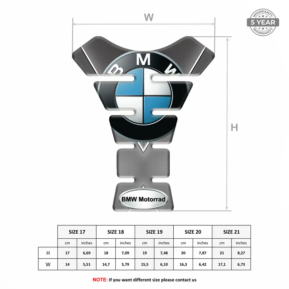 BMW Tank Protector Deluxe Edition
