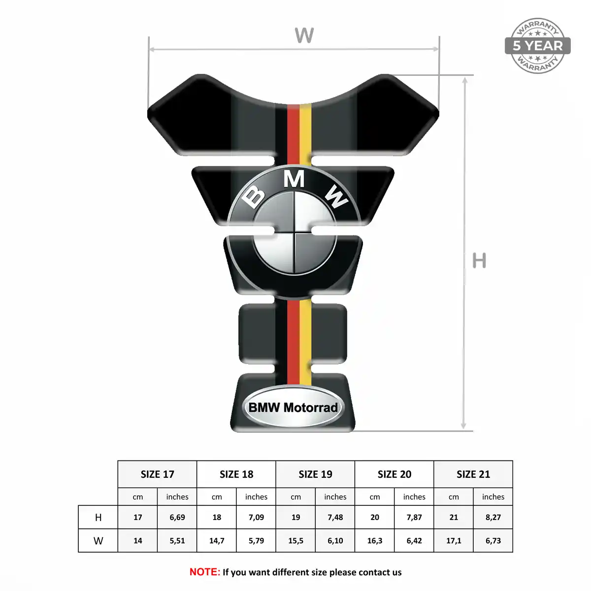 BMW Tank Protector Fuse Prestige Line
