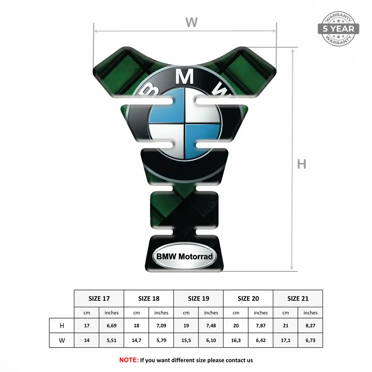 BMW Tank Protector Guard Motorcycle Elite Edition