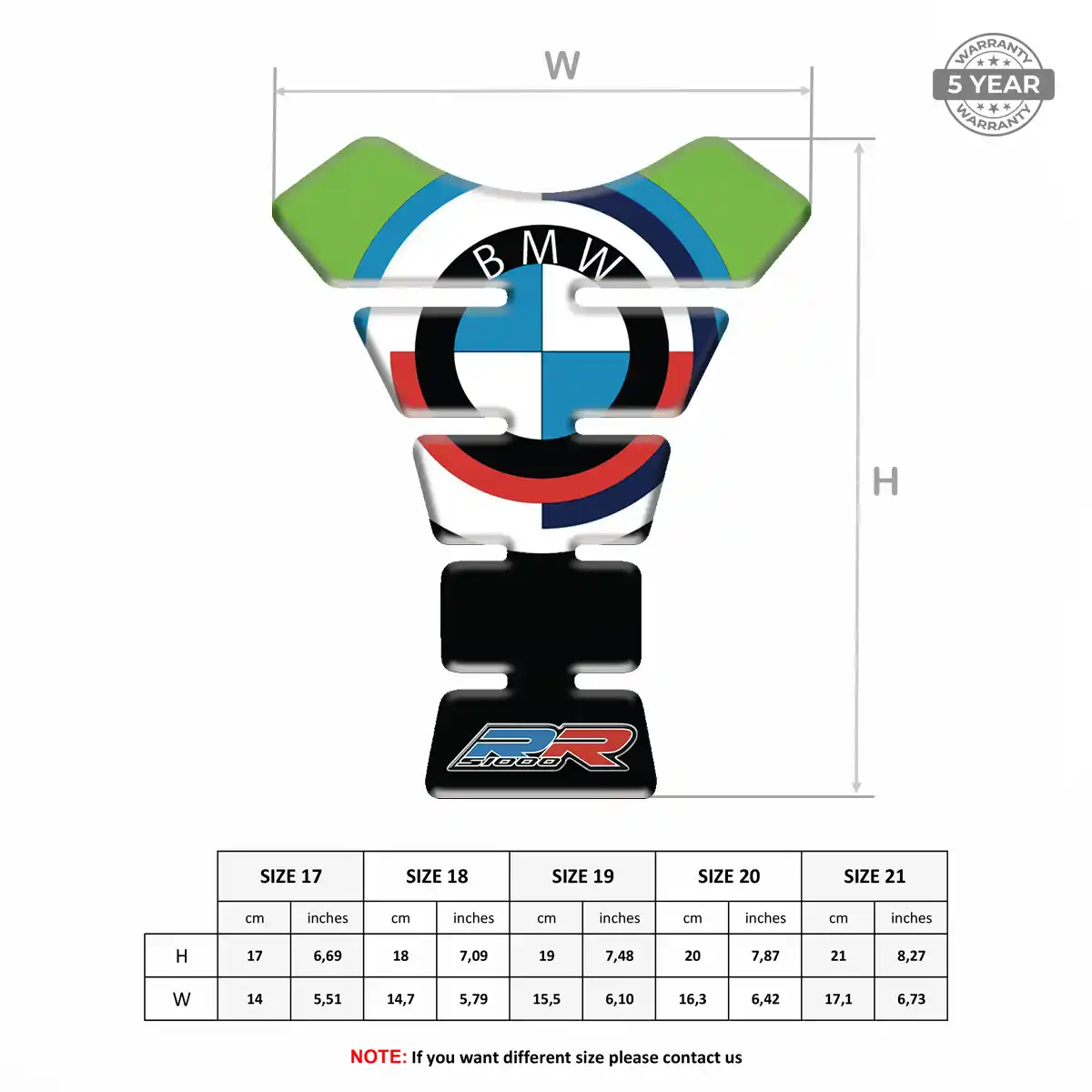 BMW Tank Protector Guard Motorcycle Exclusive Series
