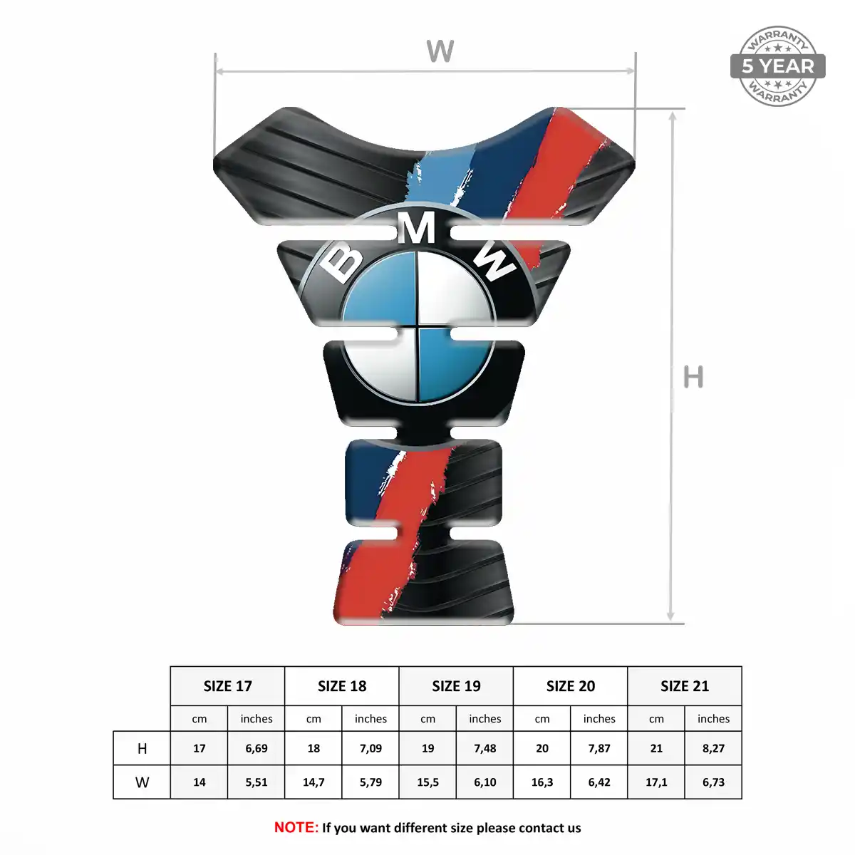 BMW Tank Protector Guard Refined Design