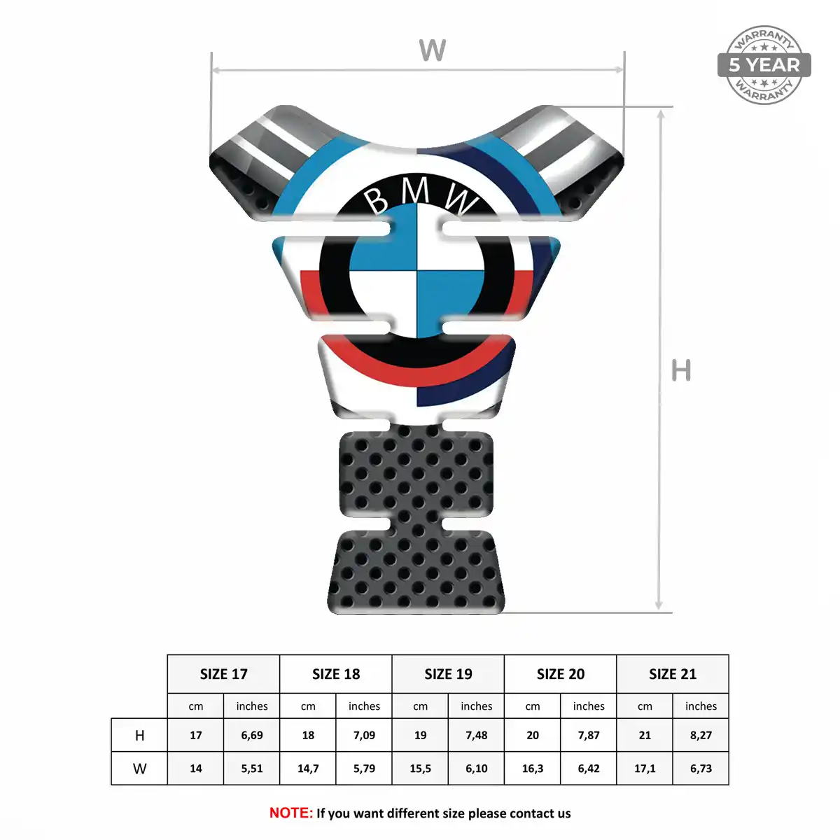 BMW Tank Protector Guards Elite Finish