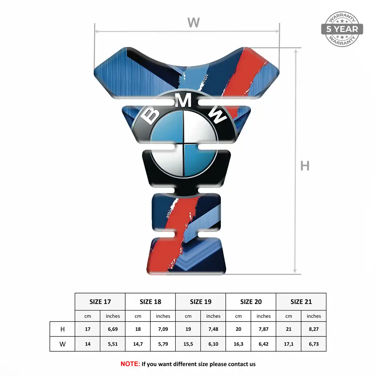 BMW Tank Protector Guards Motorbike Prime Quality
