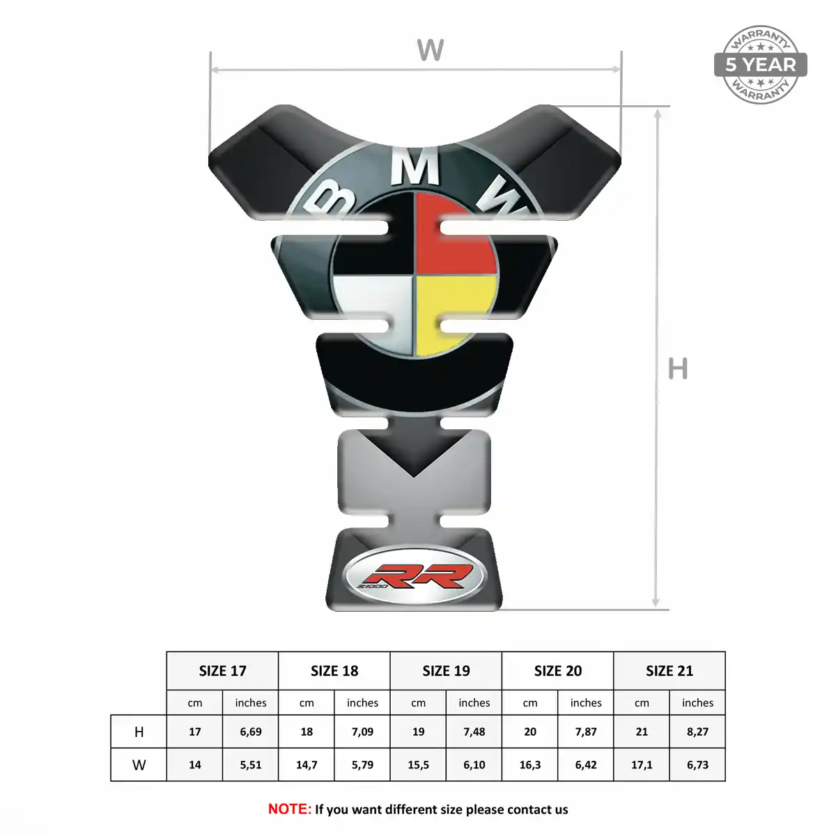 BMW Tank Protector Guards Motorcycle Noble Edition