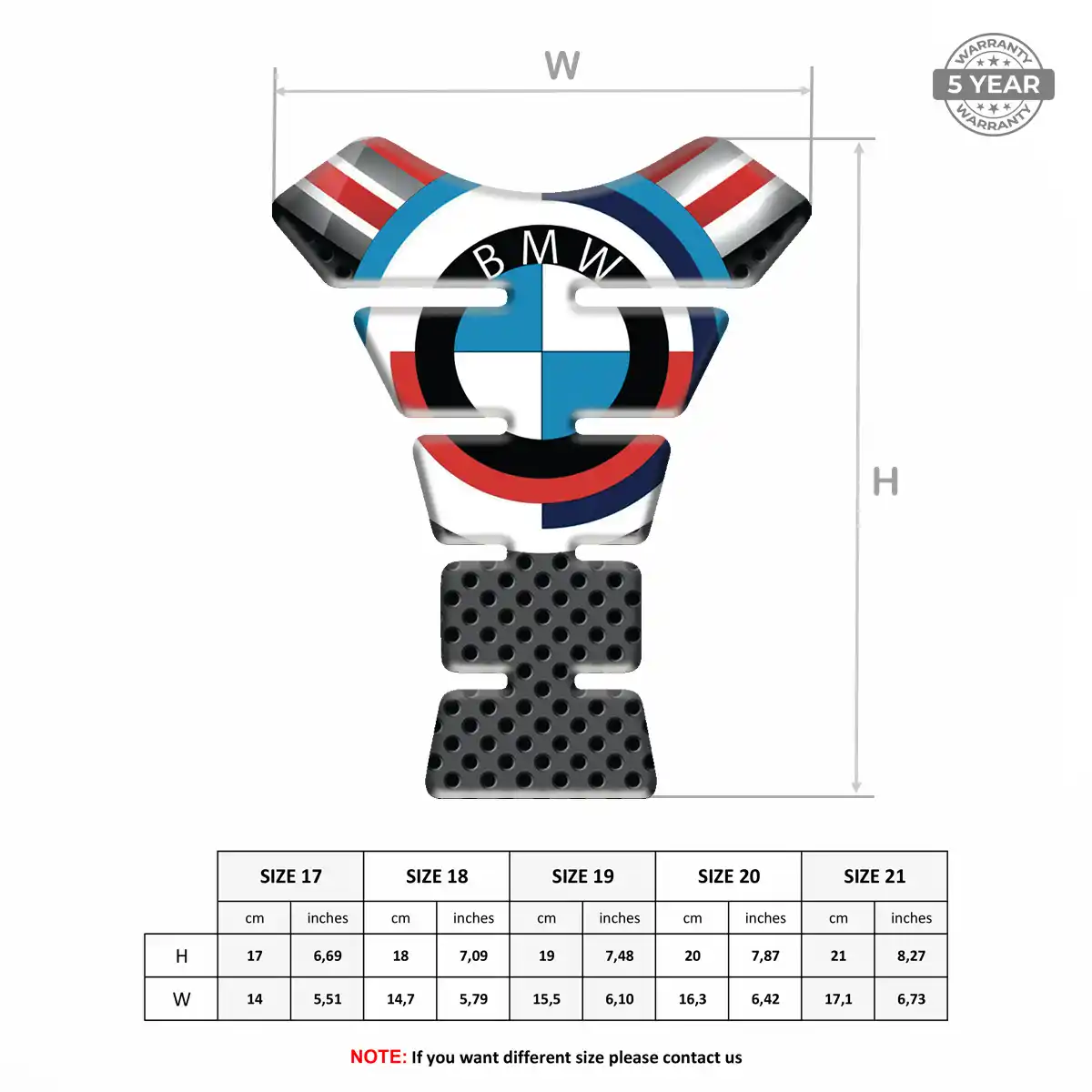 BMW Tank Protector Guards Opulent Line
