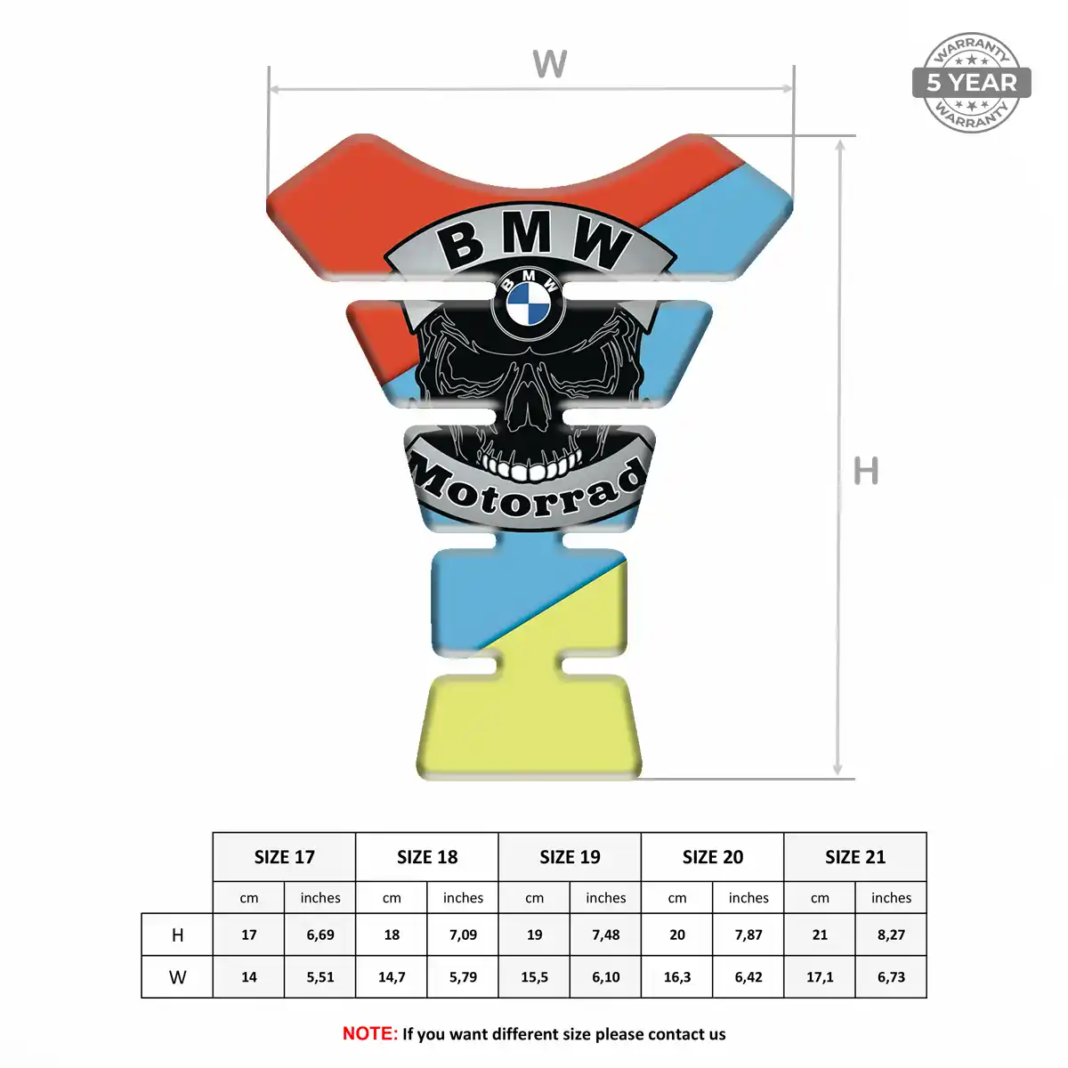 BMW Tank Protector Motorbike Prestige Line